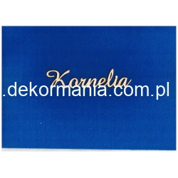 Kornelia - imię 14x3 cm ( czcionka Amaze)
